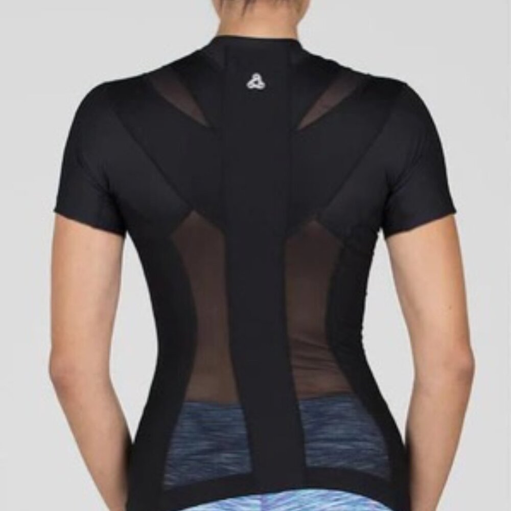 Align MD Posture Shirt 2.0  Women's Black Short Sleeve Tee - Picture 2 of 9